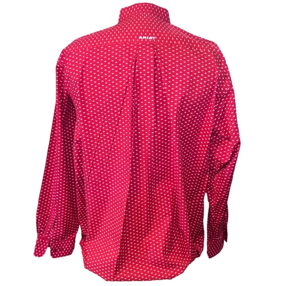 Ariat Stretch Long Sleeve Button Down Western Shirt - Picture 2 of 12